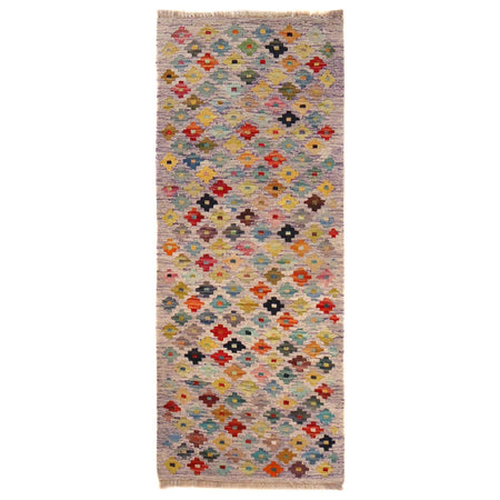 Handmade Vegetable Kilim Runner 1' 11" x 4' 9" ft / 59 x 146 cm - No. P36372