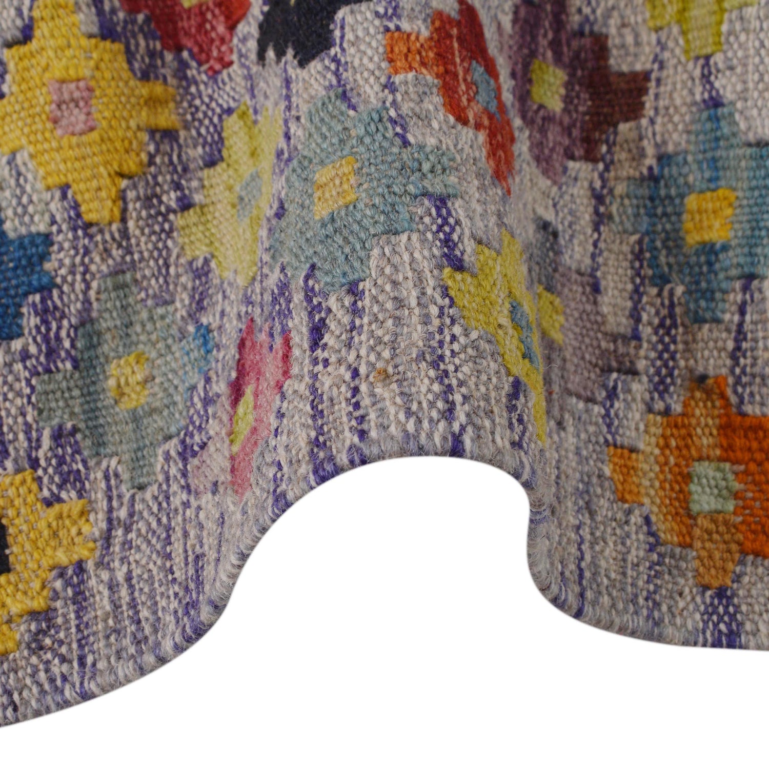 Handmade Vegetable Kilim Runner 1' 11" x 4' 9" ft / 59 x 146 cm - No. P36372