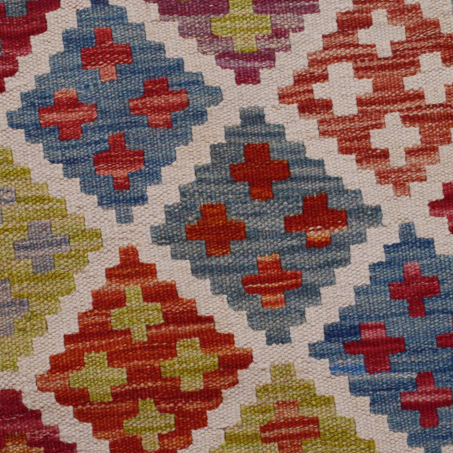 Handmade Vegetable Kelim 3' 3" x 5' 0" ft / 100 x 153 cm - No. P36390