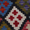 Hand Knotted Afghan Style Kilim 3' 4" x 5' 0" ft / 102 x 152 cm - No. P36391