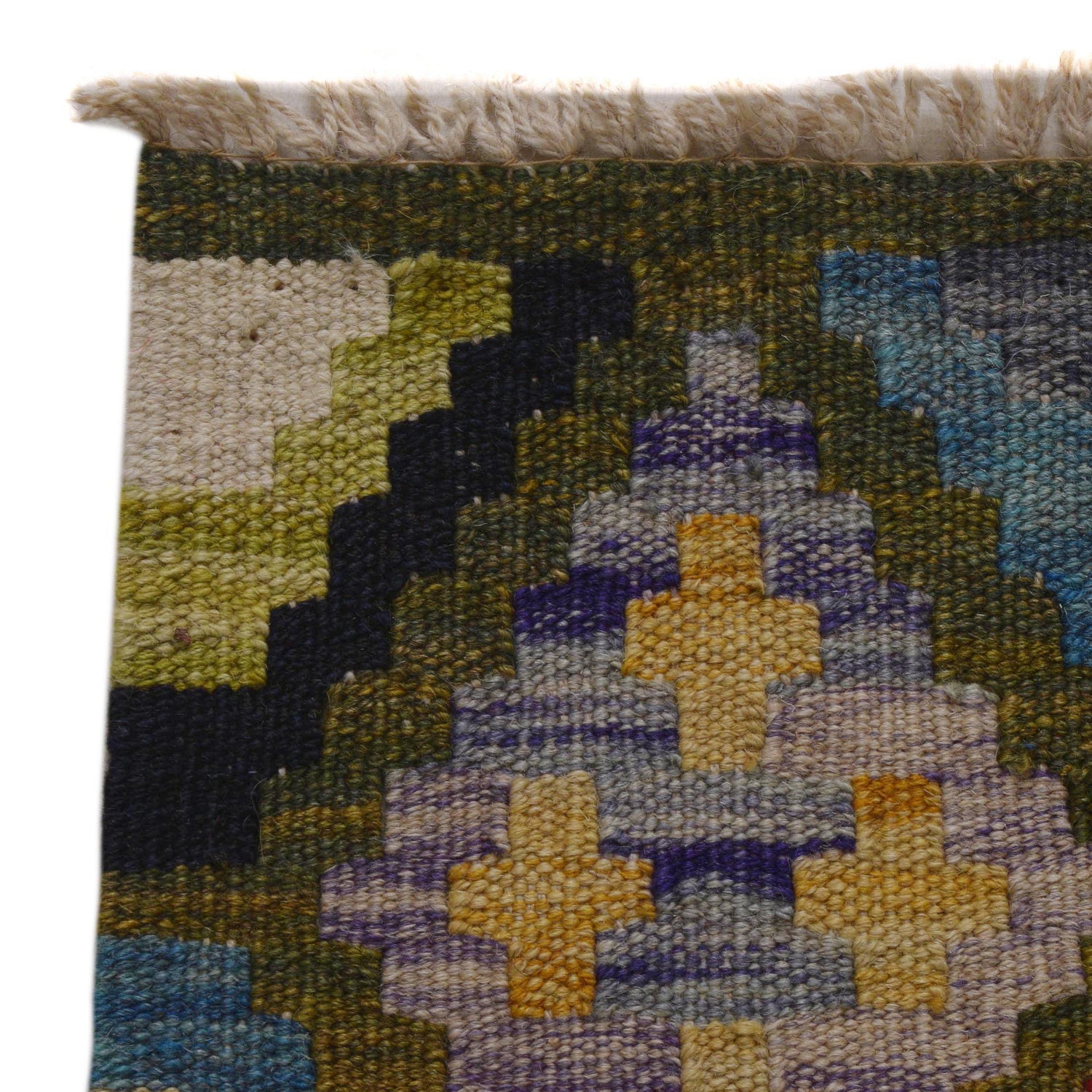 Hand Knotted Flatweave Kilim 3' 3" x 4' 10" ft / 100 x 147 cm - No. P36397