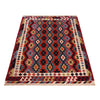 Handmade Afghan Vegetable Kilim 5' 0" x 6' 11" ft / 152 x 212 cm - No. P36399