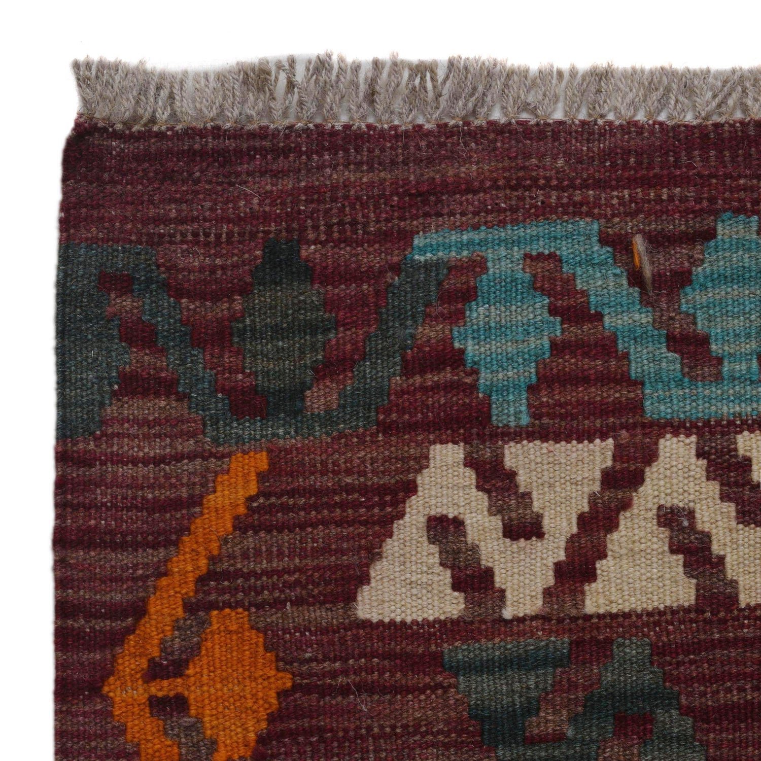 Handmade Vegetable Kilim 5' 10" x 8' 0" ft / 179 x 243 cm - No. P36425