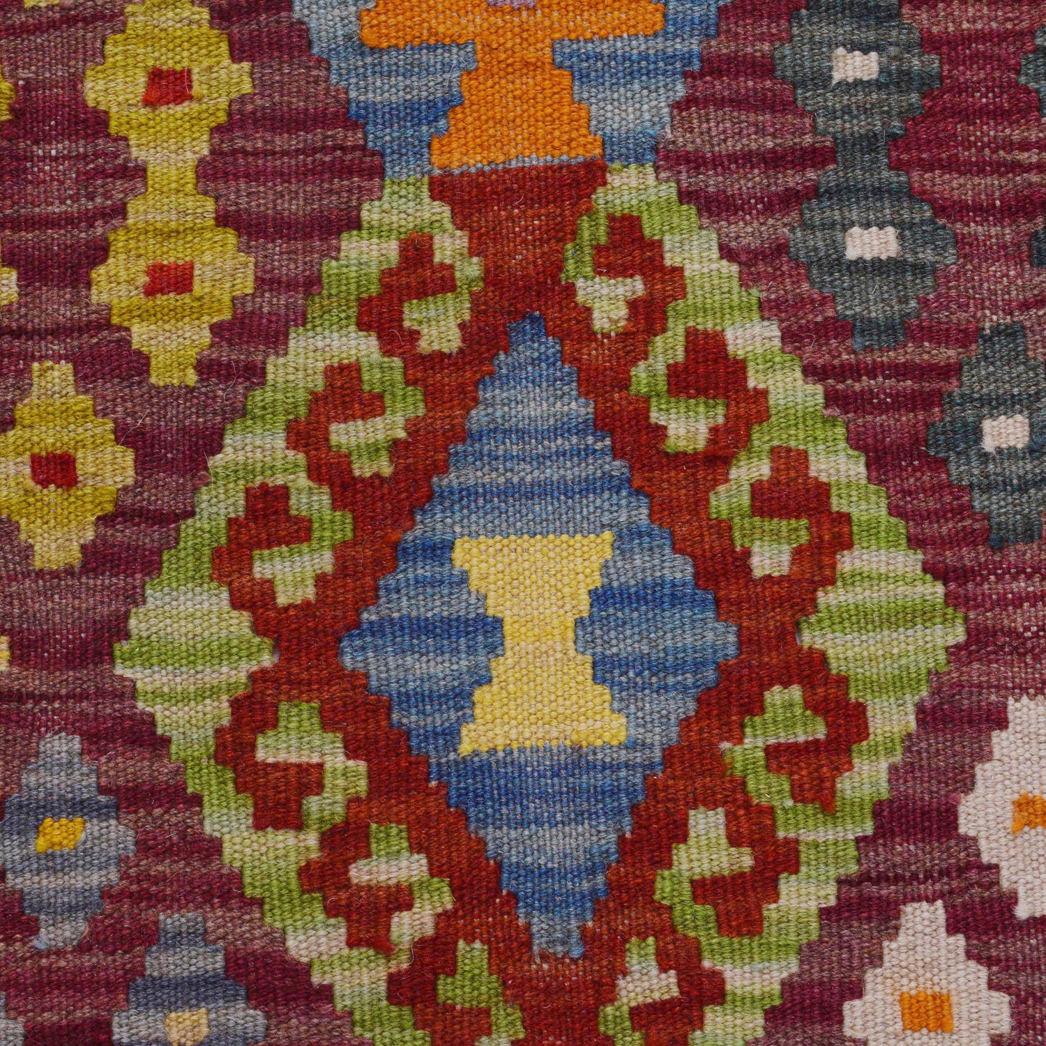 Handmade Vegetable Kilim 5' 10" x 8' 0" ft / 179 x 243 cm - No. P36425