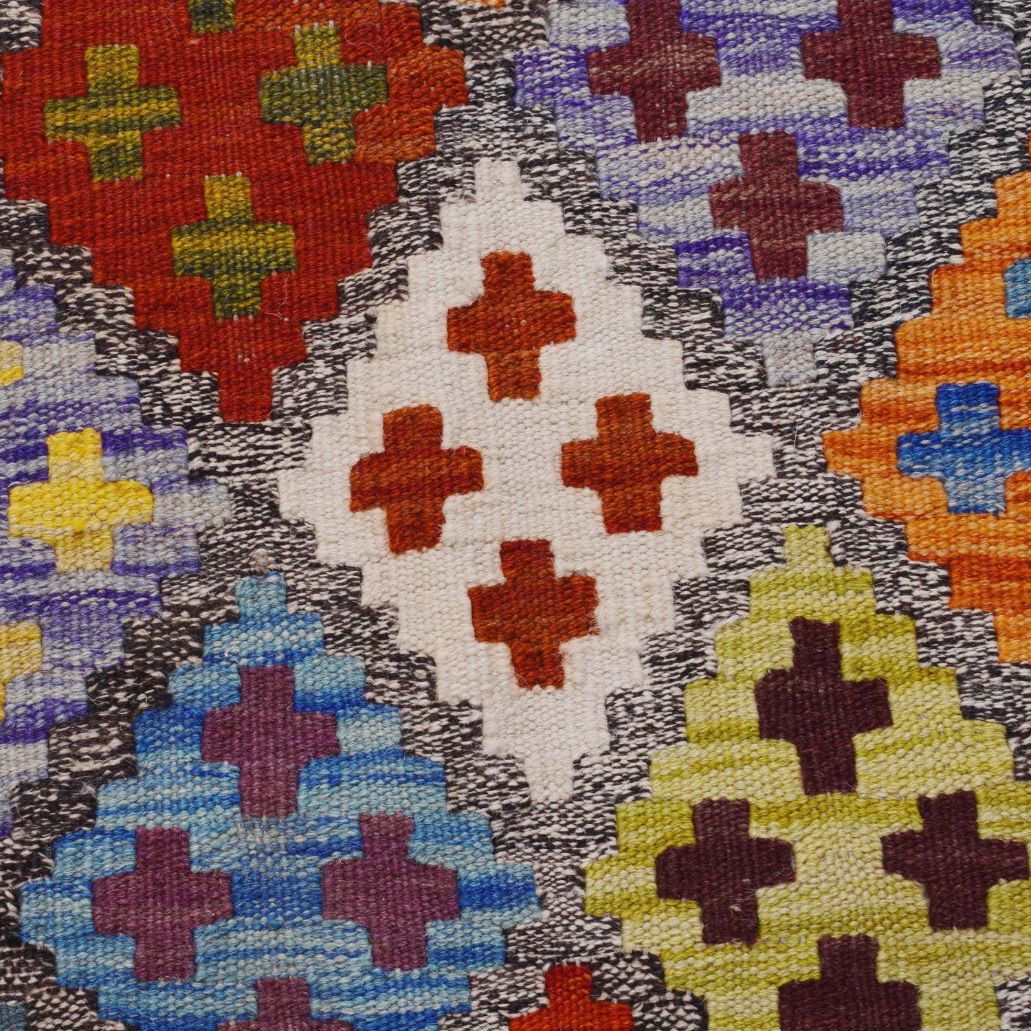 Handmade Vegetable Kelim 5' 7" x 8' 0" ft / 171 x 244 cm - No. P36426