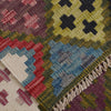 Multi Color ful Flat-Weave Wool Kilim 3' 3" x 4' 10" ft / 100 x 147 cm - No. P36450