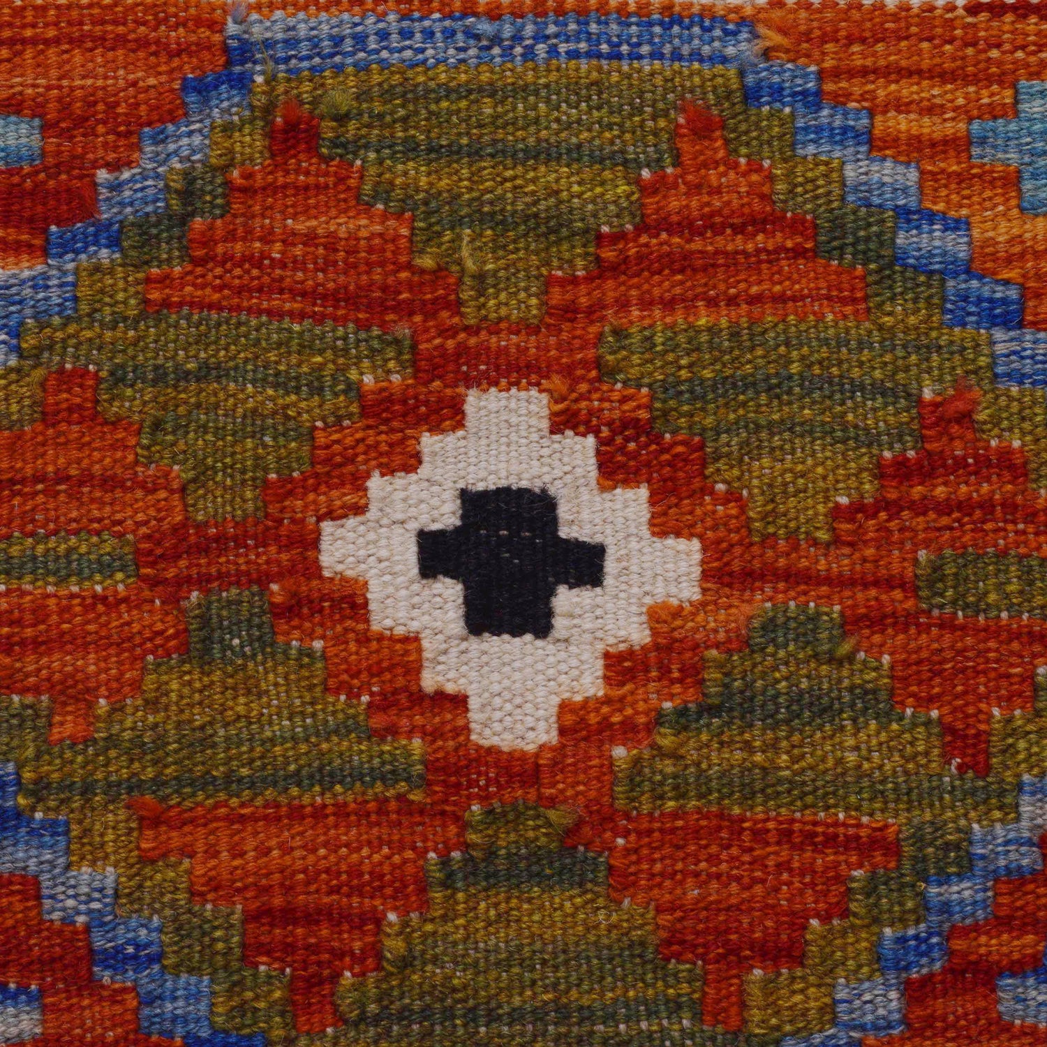 Handmade Vegetable Kelim Runner 2' 8" x 9' 10" ft / 81 x 300 cm - No. P36452