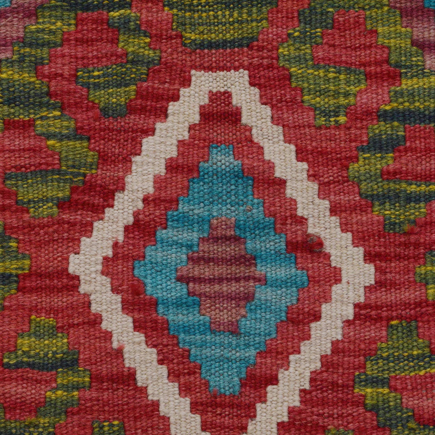 Handmade Vegetable Kilim 3' 3" x 5' 3" ft / 99 x 161 cm - No. P36461