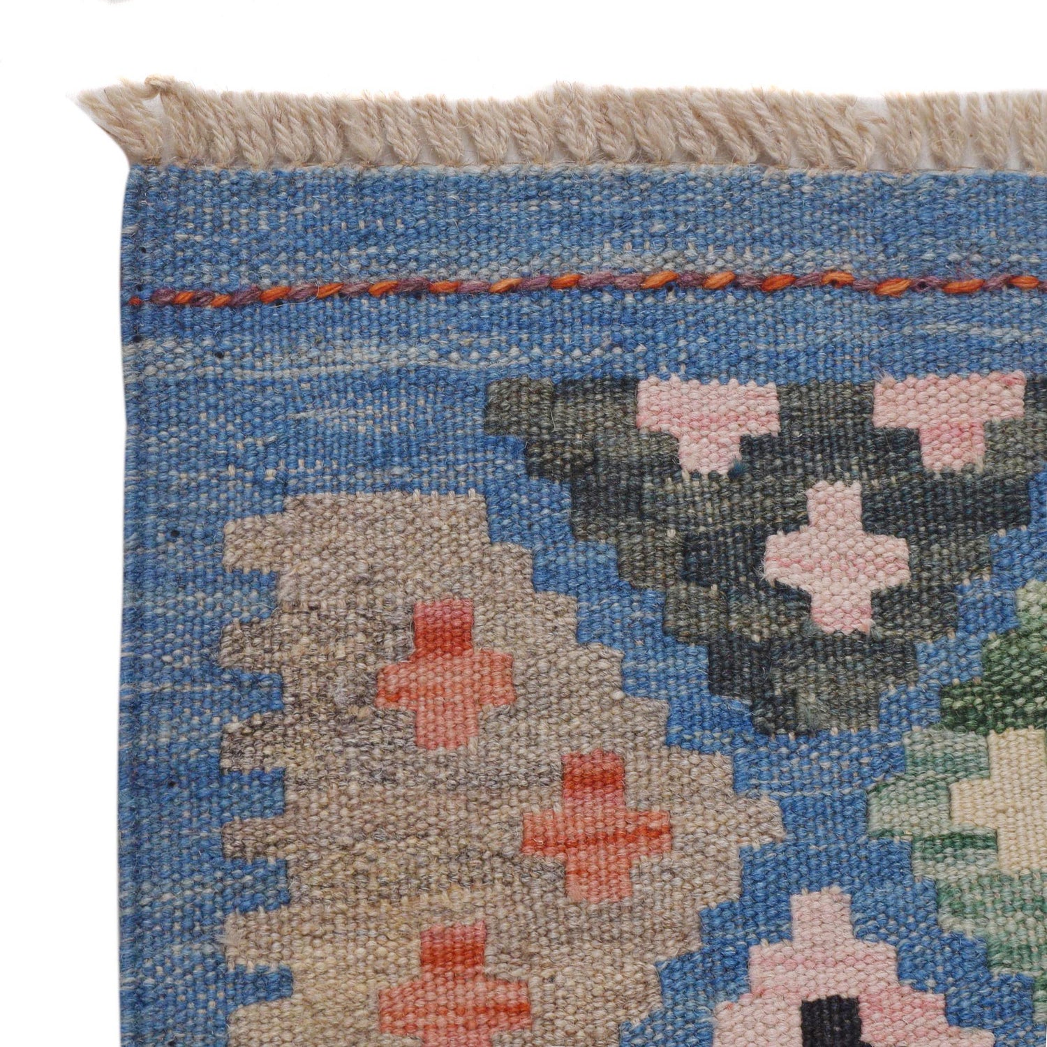 Long Chobi Kilim Runner 2' 7" x 9' 8" ft / 79 x 295 cm - No. P36465