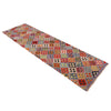 Hand Knotted Flatweave Kilim Runner 2' 7" x 9' 2" ft / 78 x 280 cm - No. P36467