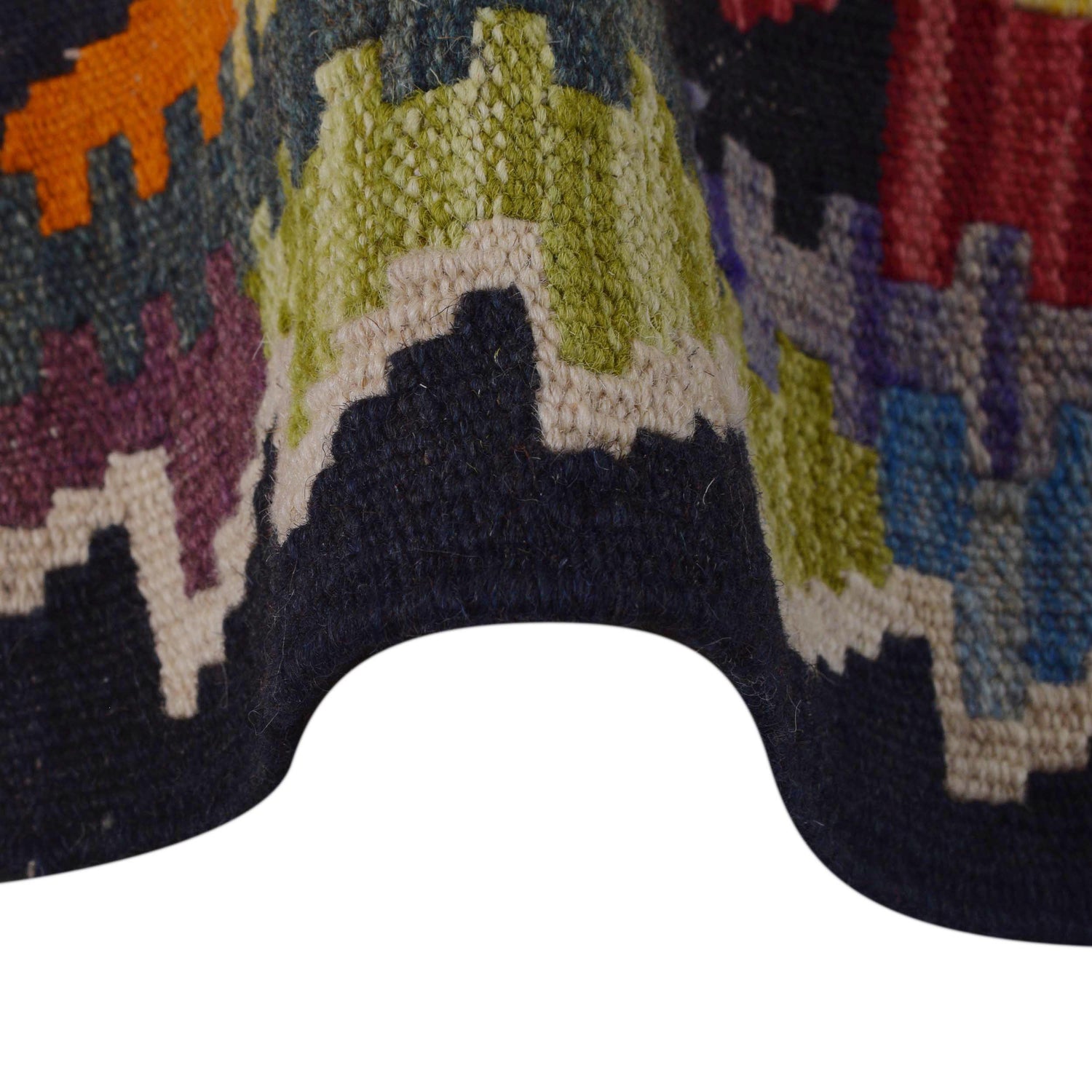 Handmade Vegetable Kelim Runner 2' 0" x 4' 9" ft / 60 x 146 cm - No. P36486