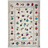 Design Embroidery Kilim 6' 4" x 9' 10" ft / 193 x 299 cm - No. P36863