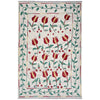 Hand Made Embroidery Kilim 5' 7" x 7' 10" ft / 169 x 240 cm - No. P36864