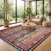 Handmade Afghan Vegetable Kilim 8' 4" x 9' 9" ft / 255 x 298 cm - No. P36906