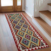 Hand Made Afghan Kilim Runner 2' 9" x 7' 9" ft / 85 x 235 cm - No. P36945
