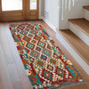 Handmade Vegetable Kilim Runner 2' 8" x 7' 10" ft / 82 x 240 cm - No. P36946