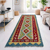 Handmade Vegetable Kelim Runner 2' 6" x 6' 4" ft / 77 x 193 cm - No. P36966