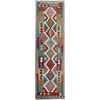 Handmade Vegetable Kelim Runner 2' 6" x 9' 10" ft / 77 x 299 cm - No. P37016