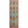 Handmade Vegetable Kilim Runner 2' 9" x 9' 8" ft / 85 x 295 cm - No. P37019