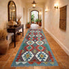 Handmade Vegetable Kelim Runner 2' 7" x 9' 4" ft / 79 x 285 cm - No. P37029