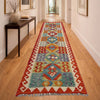 Long Kilim Runner 2' 7" x 9' 1" ft / 78 x 276 cm - No. P37032