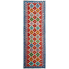 Handmade Vegetable Kilim Runner 2' 6" x 9' 9" ft / 77 x 297 cm - No. P37034