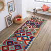 Short Kilim Runner 2' 4" x 7' 11" ft / 72 x 241 cm - No. P37036