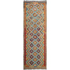 Handmade Turkish Design Wool Kilim Runner 2' 9" x 9' 9" ft / 84 x 298 cm - No. P37059