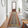 Handmade Turkish Design Wool Kilim Runner 2' 9" x 9' 9" ft / 84 x 298 cm - No. P37059