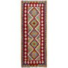 Short Chobi Kilim Runner 2' 5" x 6' 6" ft / 74 x 197 cm - No. P37082