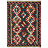 Hand Knotted Afghan Style Kilim 2' 8" x 4' 1" ft / 81 x 125 cm - No. P37103