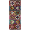 Hand Knotted Afghan Style Kilim Runner 1' 8" x 4' 10"  ft / 52 x 148 cm - No. P37208