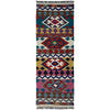 Handmade Turkish Design Wool Kilim Runner 1' 9" x 4' 10"  ft / 53 x 147 cm - No. P37212