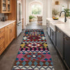 Handmade Turkish Design Wool Kilim Runner 1' 9" x 4' 10"  ft / 53 x 147 cm - No. P37212
