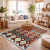 Handmade Afghan Vegetable Kilim5' 0" x 6' 3" ft / 152 x 191 cm - No. P37227
