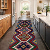Handmade Turkish Design Wool Kilim Runner 1' 8" x 4' 10"  ft / 50 x 148 cm - No. P37240