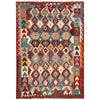 Hand Woven Wool Kelim 6' 4" x 9' 5" ft / 194 x 288 cm - No. P37243