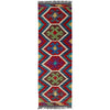 Hand Knotted Flatweave Kilim Runner 1' 8" x 5' 2"  ft / 50 x 157 cm - No. P37253