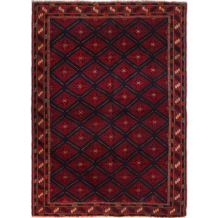 Traditional Baloch Rug 5' 1" x 7' 7" ft / 154 x 230 cm - No. R15787