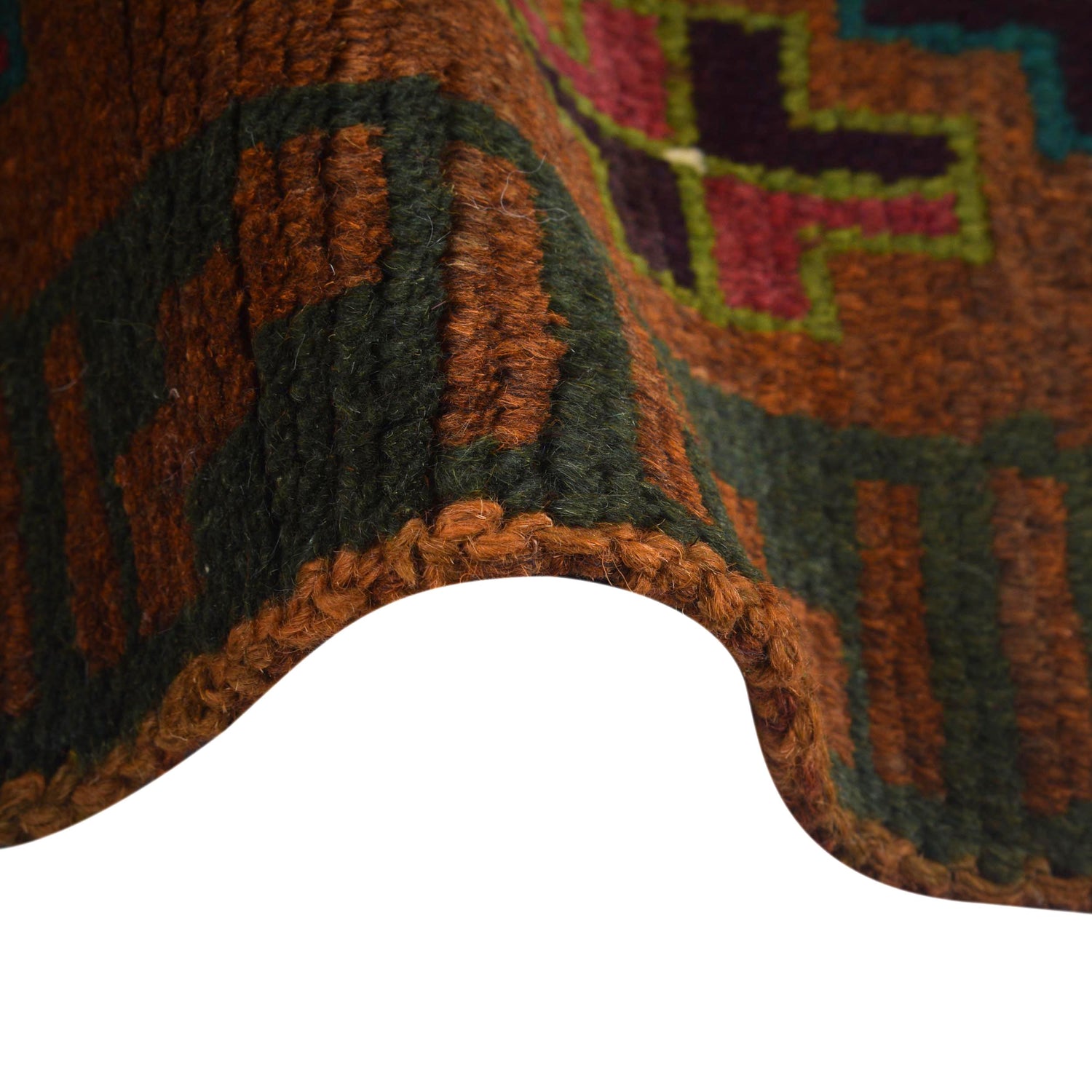 Traditional Handwoven Baluch Runner 2' 1" x 6' 2" ft / 63 x 189 cm - No. R18318