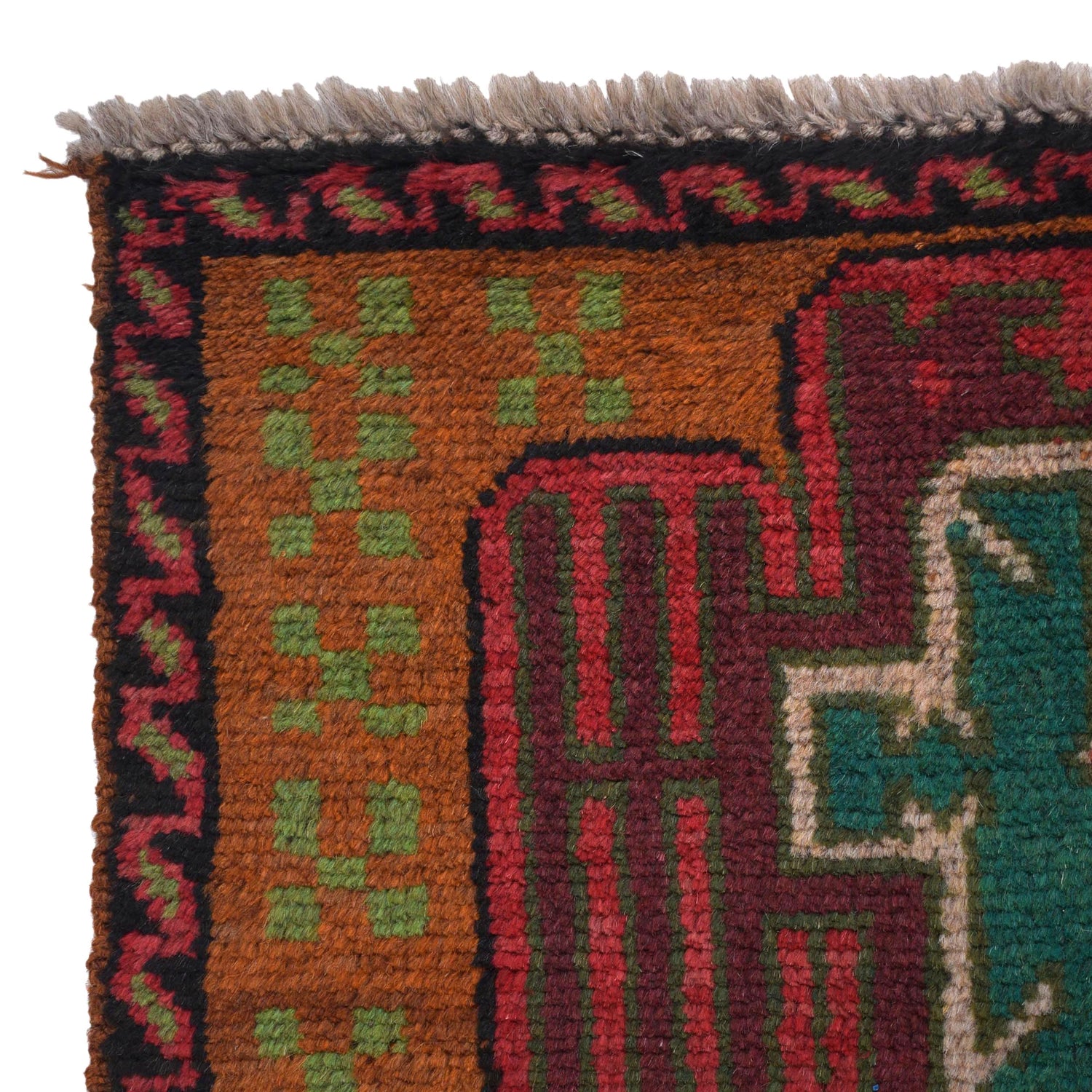 Traditional Handwoven Baluch Runner 2' 2" x 6' 7" ft / 65 x 201 cm - No. R18320
