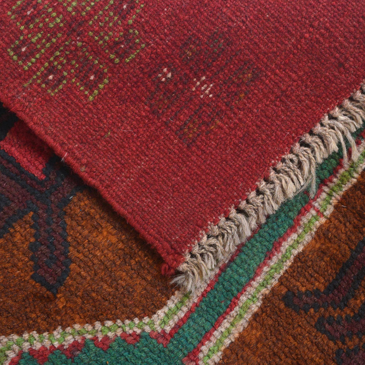Traditional Handwoven Baluch Runner 2' 2" x 6' 7" ft / 67 x 201 cm - No. R18325