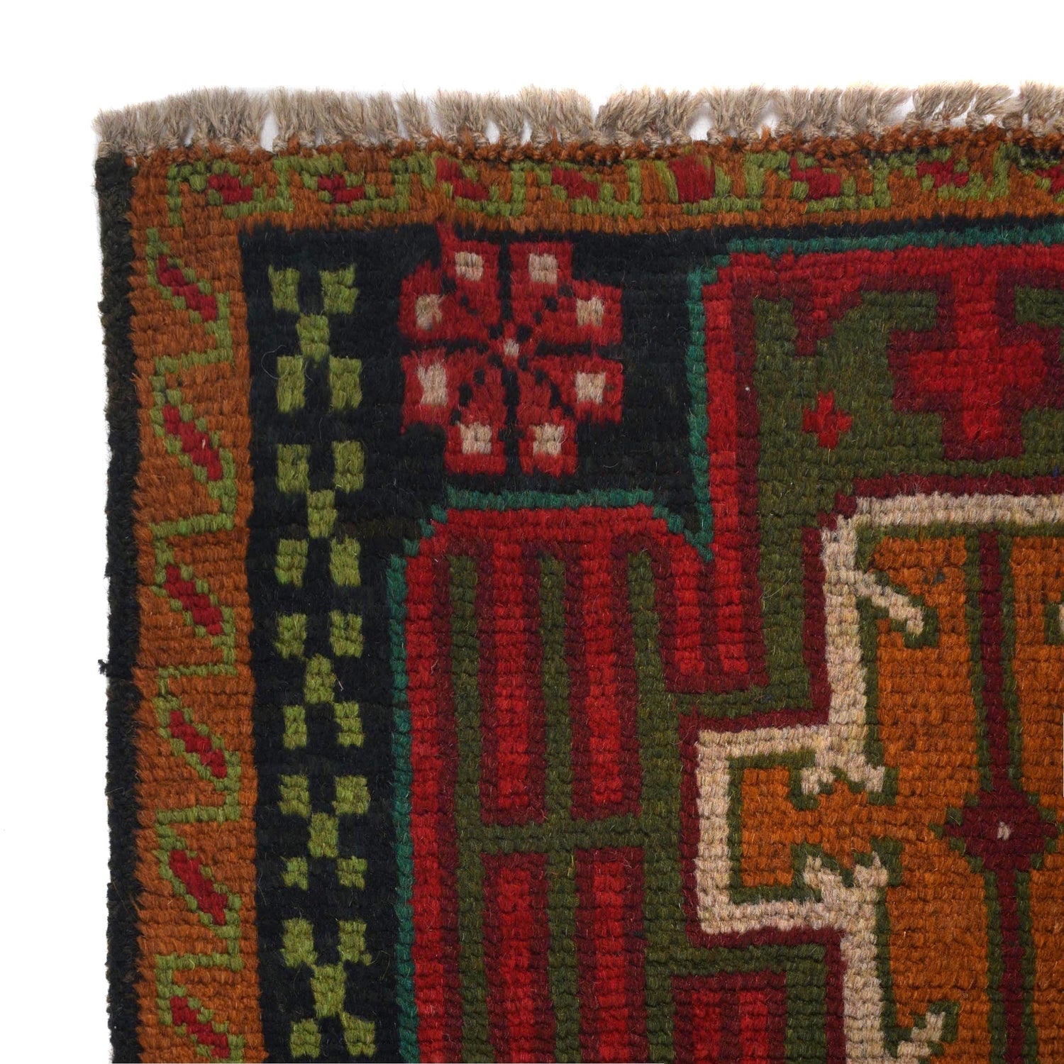 Traditional Handwoven Baluch Runner 2' 1" x 6' 7" ft / 64 x 200 cm - No. R18327