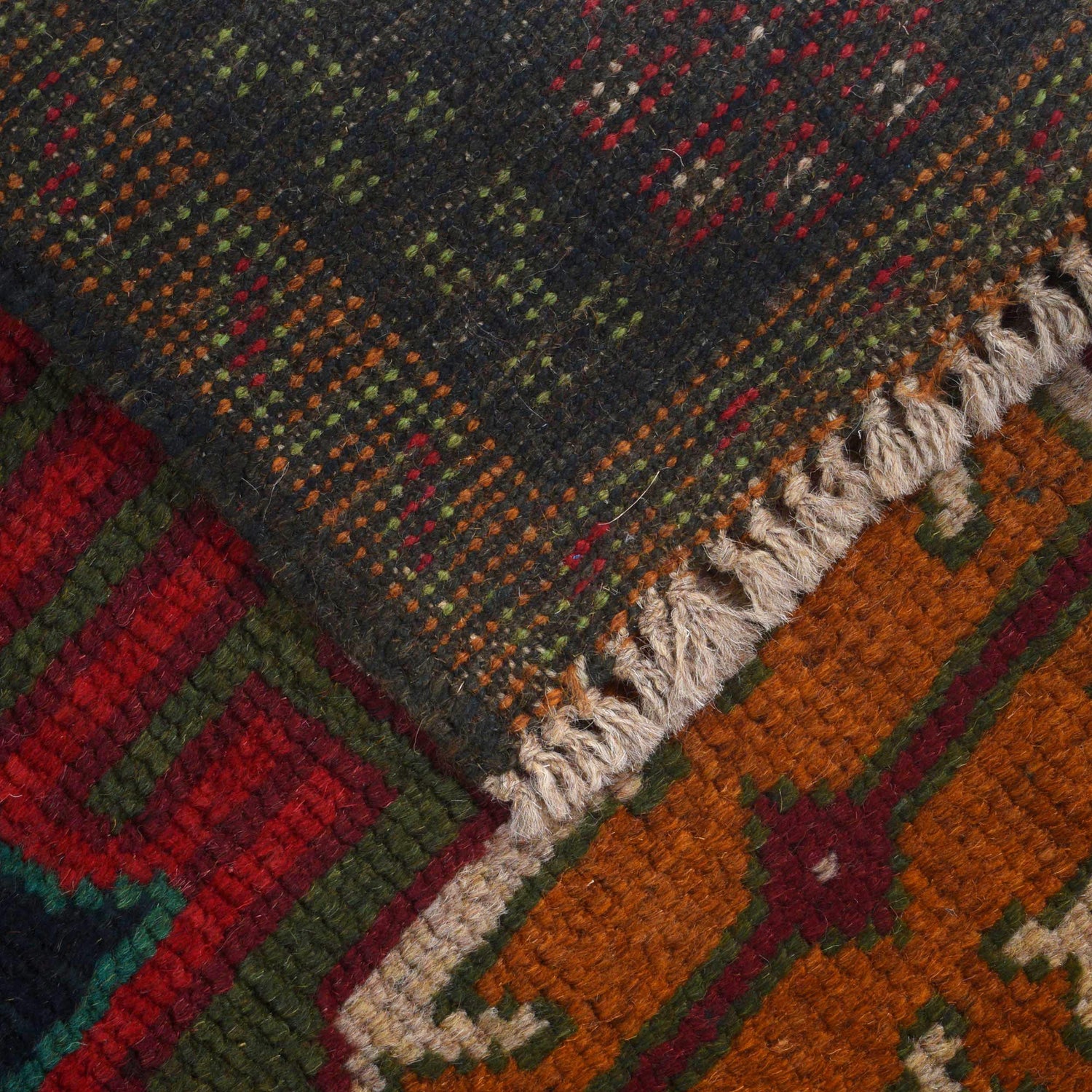 Traditional Handwoven Baluch Runner 2' 1" x 6' 7" ft / 64 x 200 cm - No. R18327