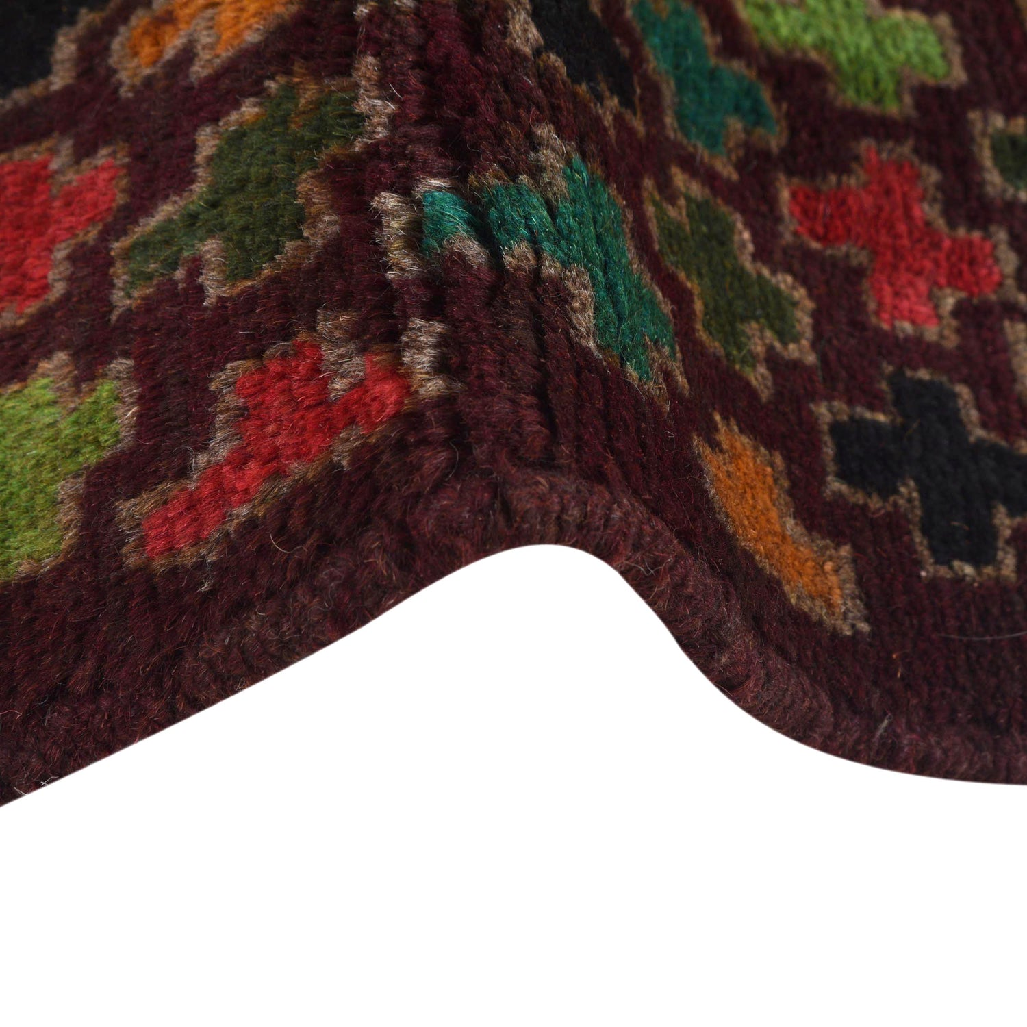 Traditional Handwoven Baluch Runner 2' 2" x 6' 7" ft / 66 x 200 cm - No. R18351