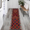 Long Kilim Runner 2' 2" x 9' 9" ft / 66 x 296 cm - No. R18400
