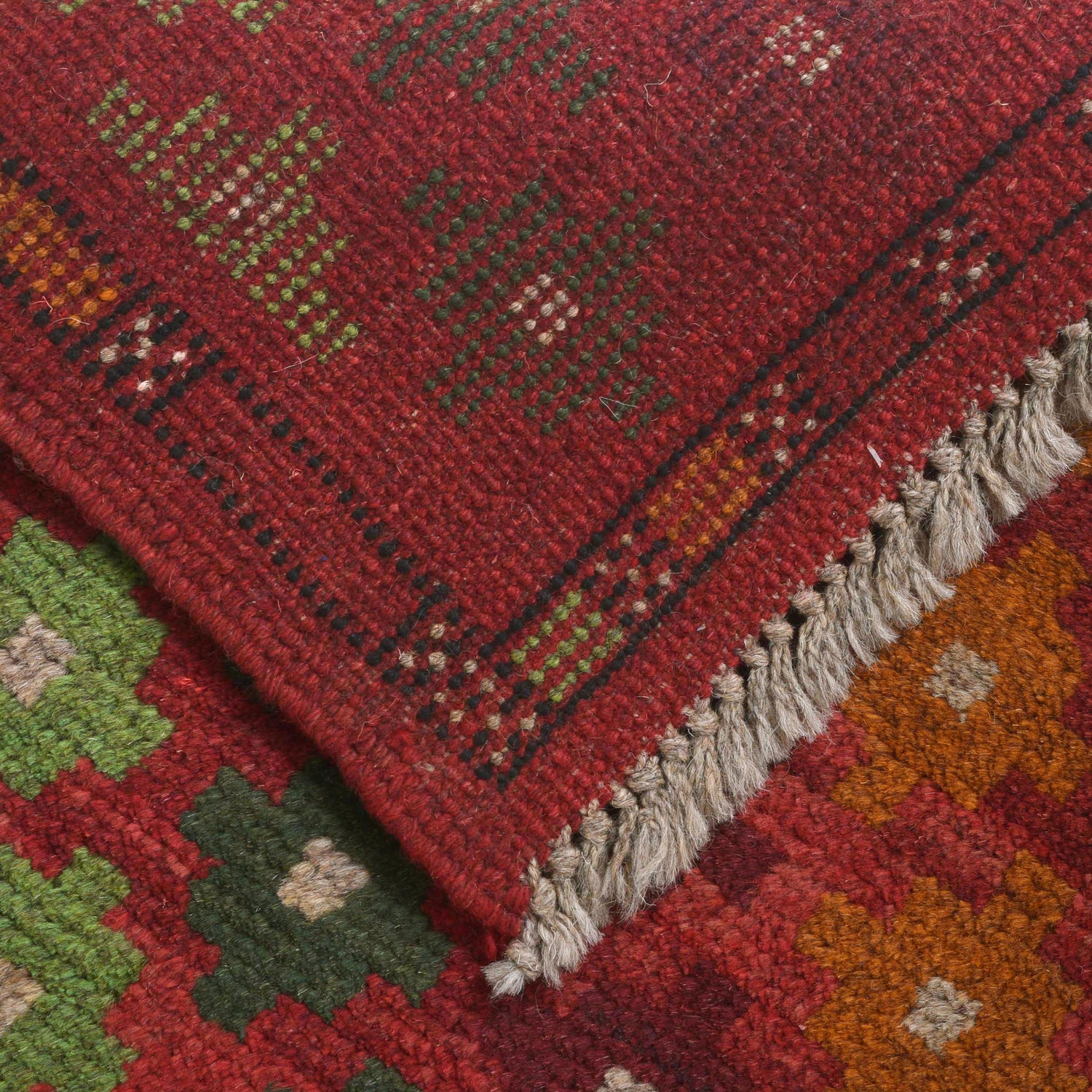 Traditional Handwoven Baluch Runner 2' 2" x 6' 6" ft / 67 x 198 cm - No. R18407