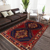Handmade Baluchi Rug 4' 6" x 6' 6" ft / 136 x 198 cm - No. R19975