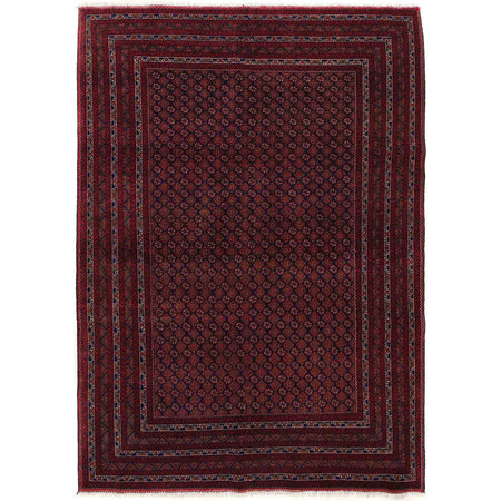 Oriental Handmade Khoja Roshnai Rug 6' 7" x 9' 5" ft / 200 x 286 cm - No. R21348