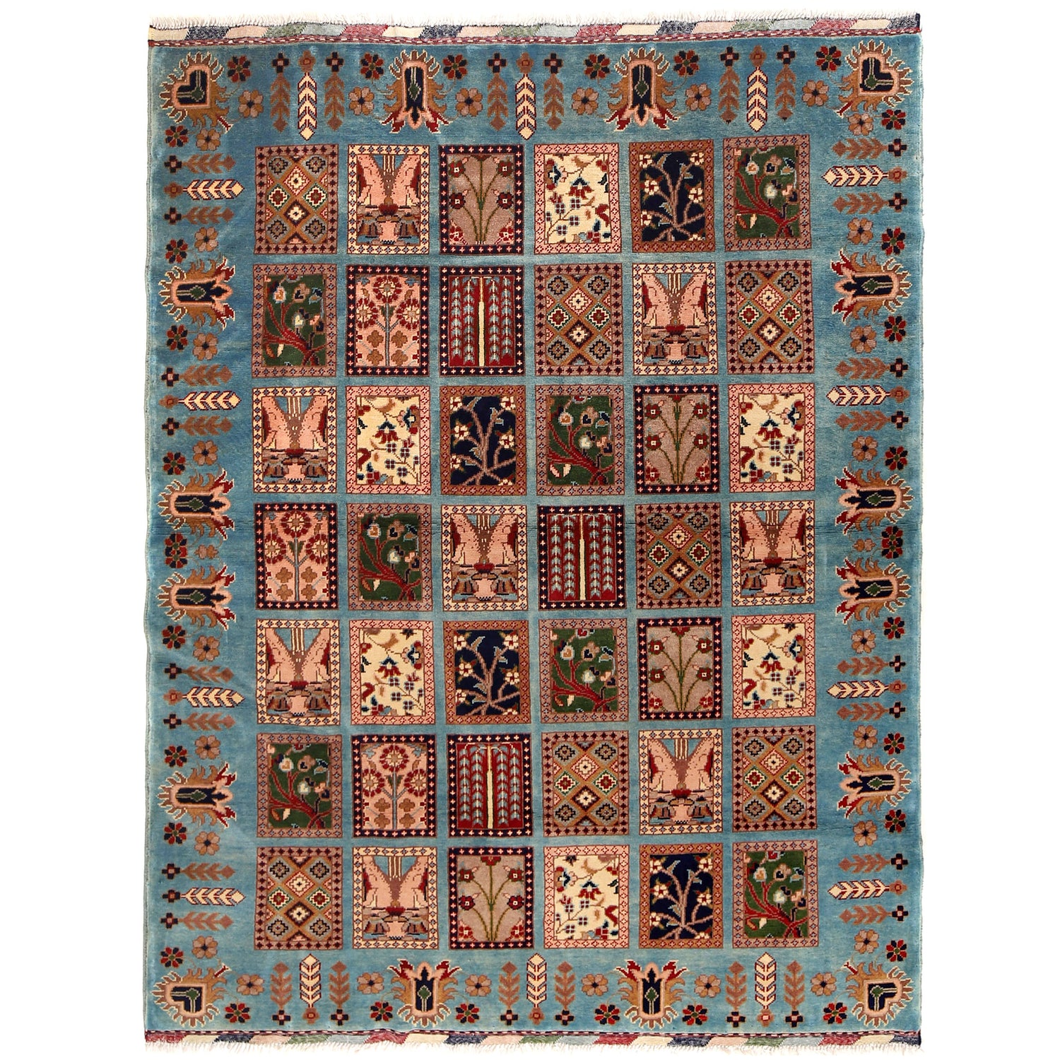 Fine Quality Afghan Carpet 4' 10" x 6' 4" ft / 148 x 192 cm - No. R21351